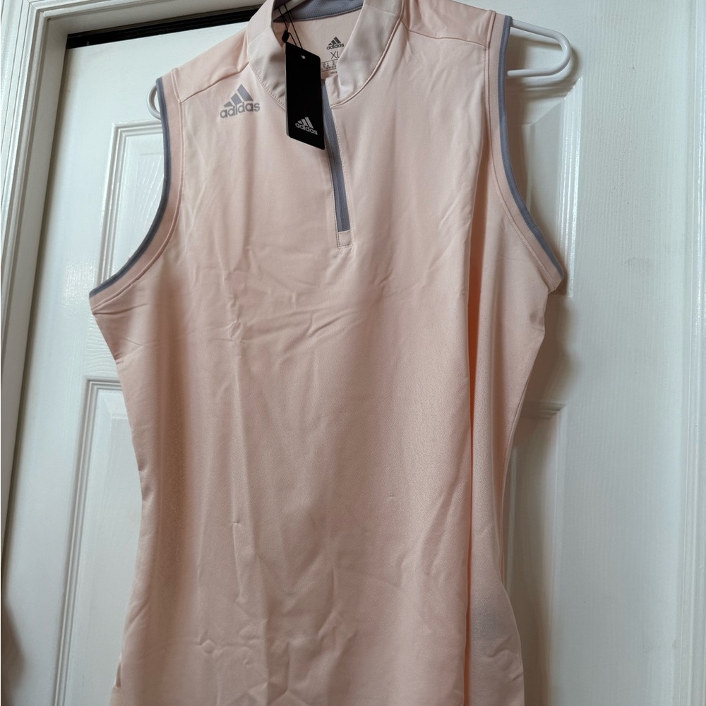 Adidas Women's Light Pink Tank Top